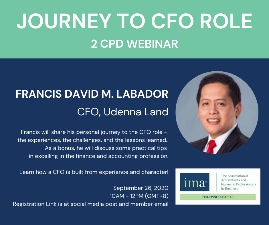 Journey to CFO Role