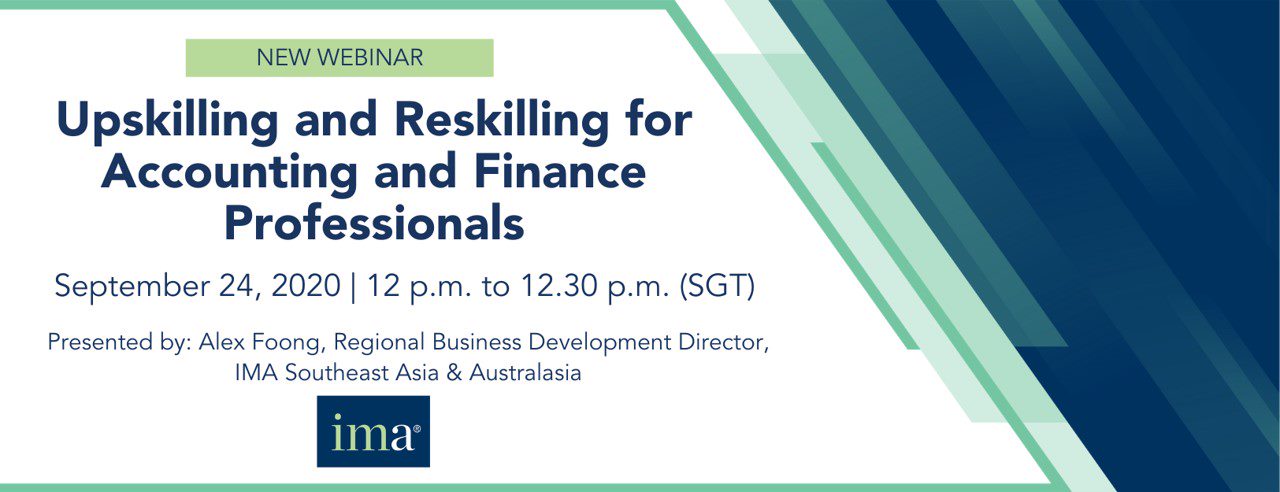 Event Information: Public Webinar - Upskilling and Reskilling the Finance and Accounting Professionals